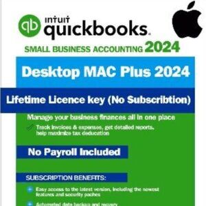 QuickBooks Desktop Mac Plus 2024 - Green
